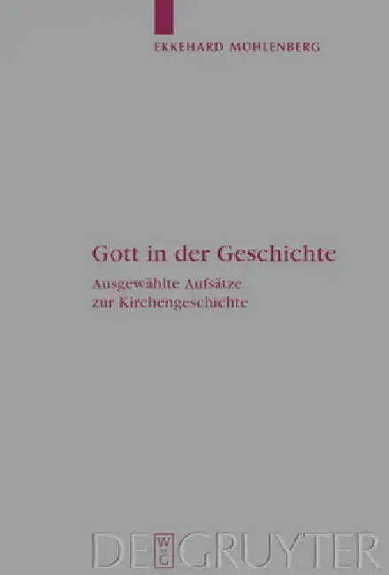 Cover of Gott in der Geschichte
