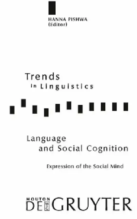 Cover of Language and Social Cognition