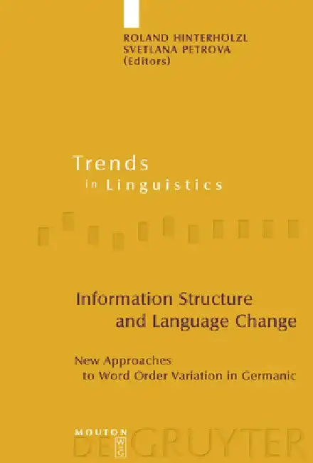 Cover of Information Structure and Language Change