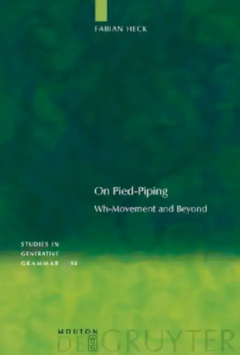 Cover of On Pied-Piping