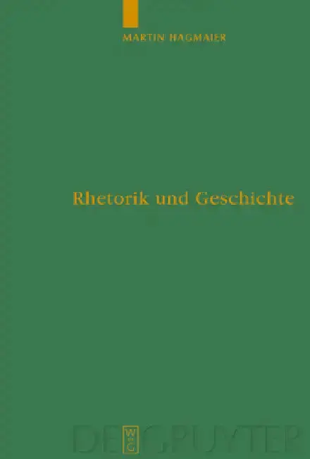 Cover of Rhetorik und Geschichte