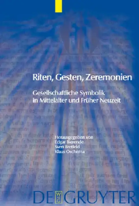 Cover of Riten, Gesten, Zeremonien