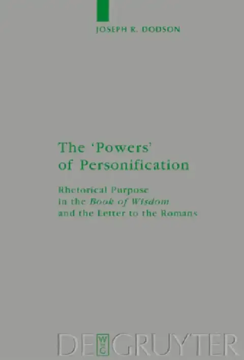 Cover of The 'Powers' of Personification