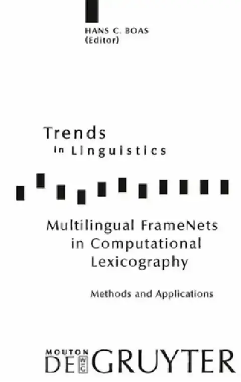 Cover of Multilingual Framenets in Computational Lexicography