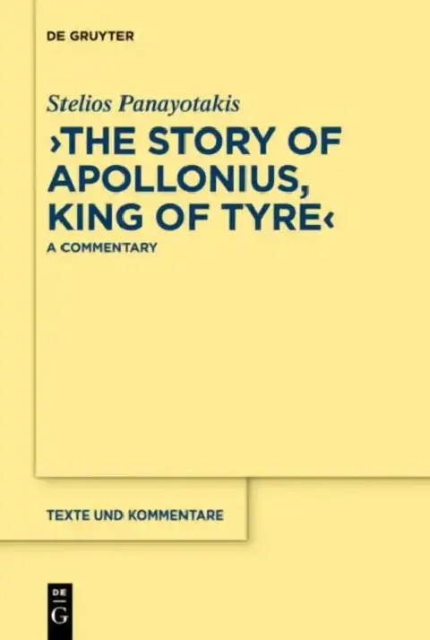 Cover of The Story of Apollonius, King of Tyre