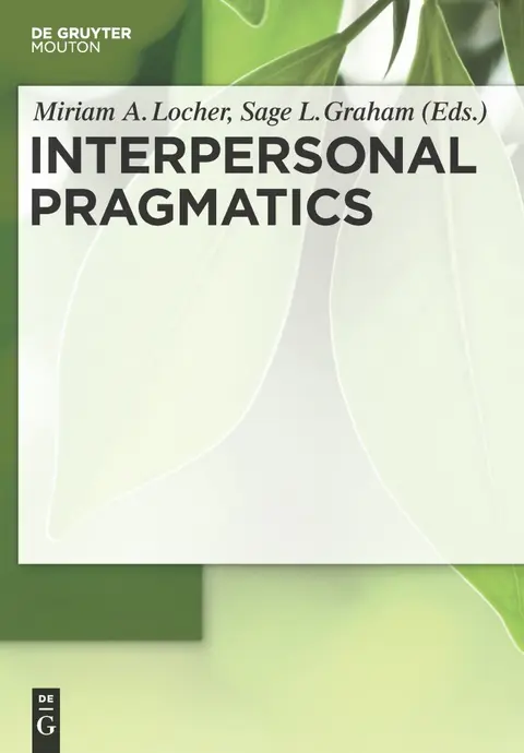 Cover of Interpersonal Pragmatics
