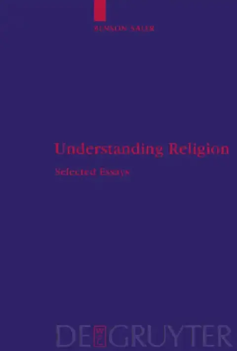 Cover of Understanding Religion