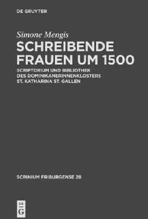 Cover of Schreibende Frauen Um 1500