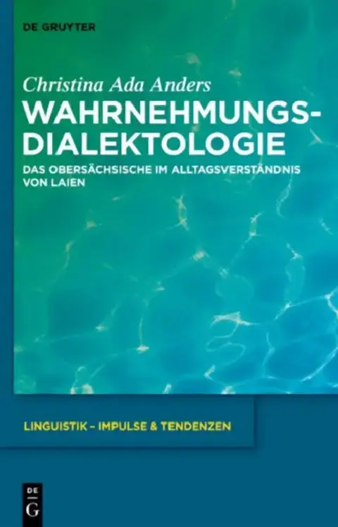 Cover of Wahrnehmungsdialektologie