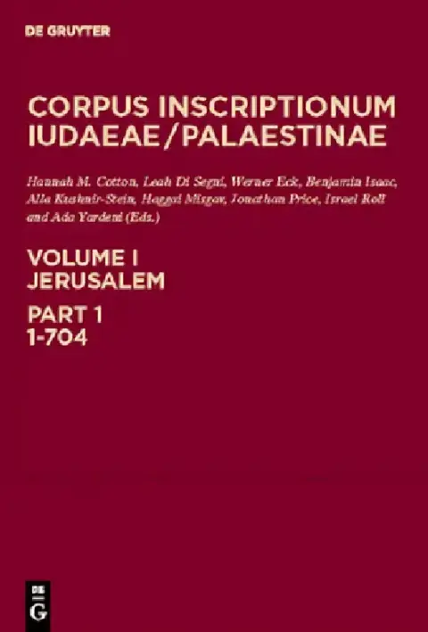Cover of Jerusalem