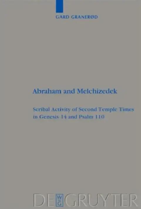 Cover of Abraham and Melchizedek