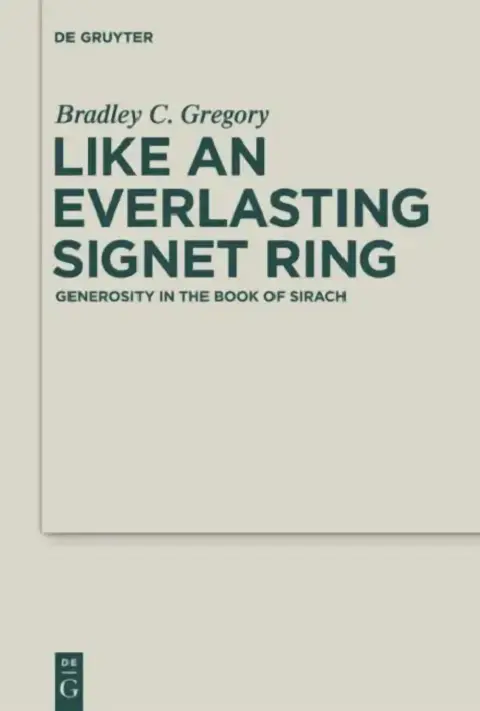 Cover of Like an Everlasting Signet Ring