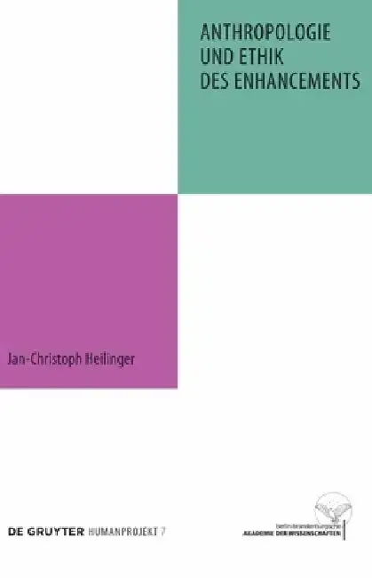 Cover of Anthropologie und Ethik des Enhancements
