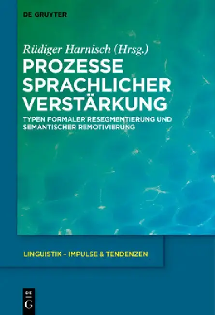 Cover of Prozesse sprachlicher Verstärkung