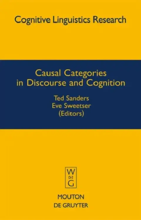 Cover of Causal Categories in Discourse and Cognition