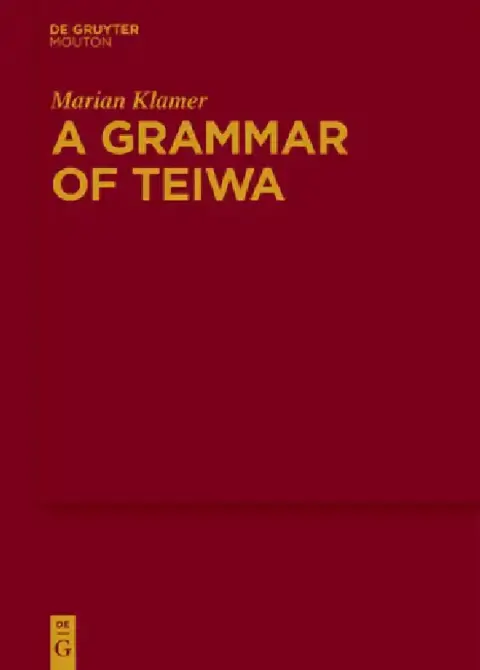 Cover of A Grammar of Teiwa