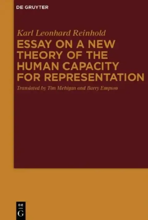 Cover of Essay on a New Theory of the Human Capacity for Representation