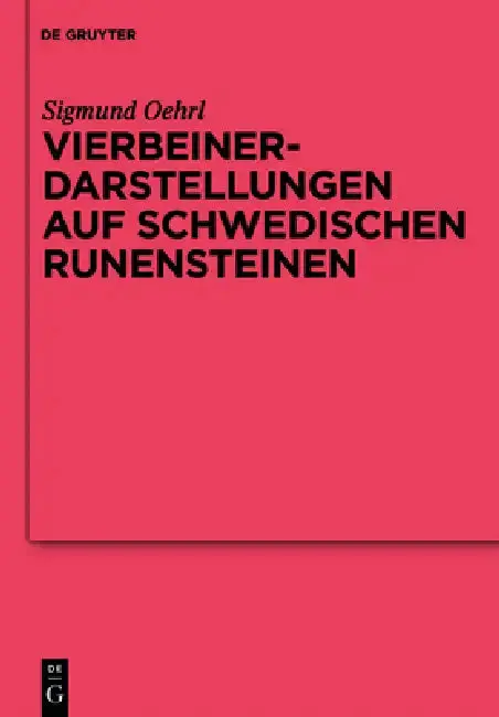 Cover of Vierbeinerdarstellungen auf schwedischen Runensteinen