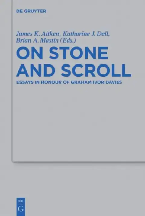 Cover of On Stone and Scroll
