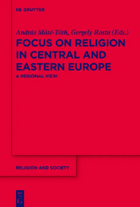 Cover of Focus on Religion in Central and Eastern Europe