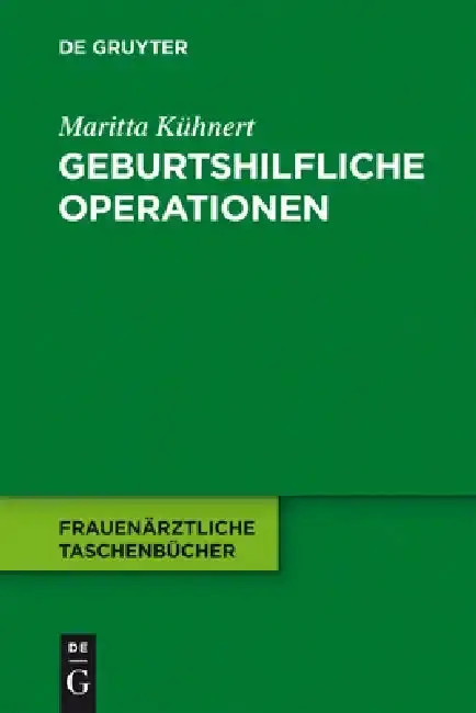 Cover of Geburtshilfliche Operationen