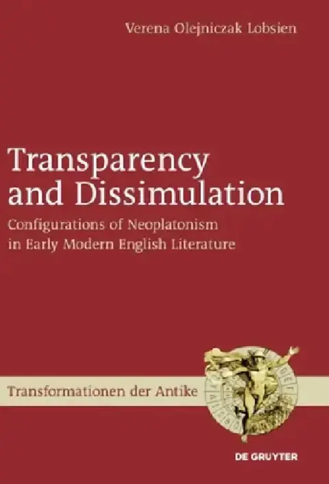 Cover of Transparency and Dissimulation