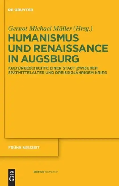 Cover of Humanismus und Renaissance in Augsburg