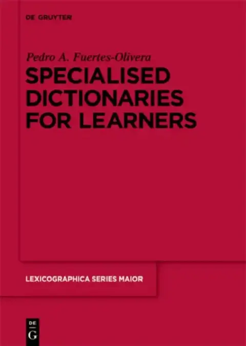 Cover of Specialised Dictionaries for Learners