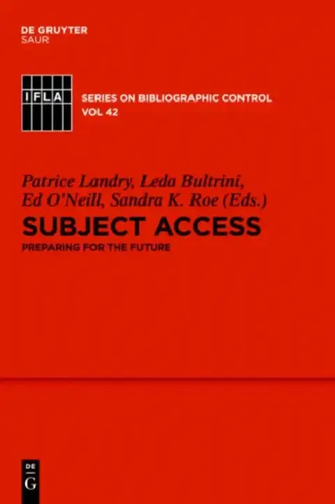 Cover of Subject Access