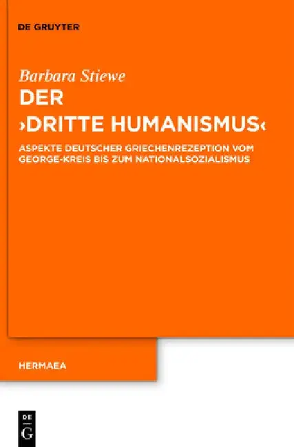 Cover of Der "Dritte Humanismus"