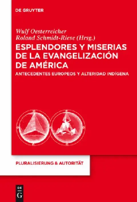 Cover of Esplendores Y Miserias de la Evangelización de América