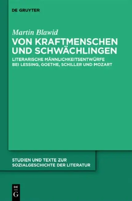Cover of Von Kraftmenschen und Schwächlingen