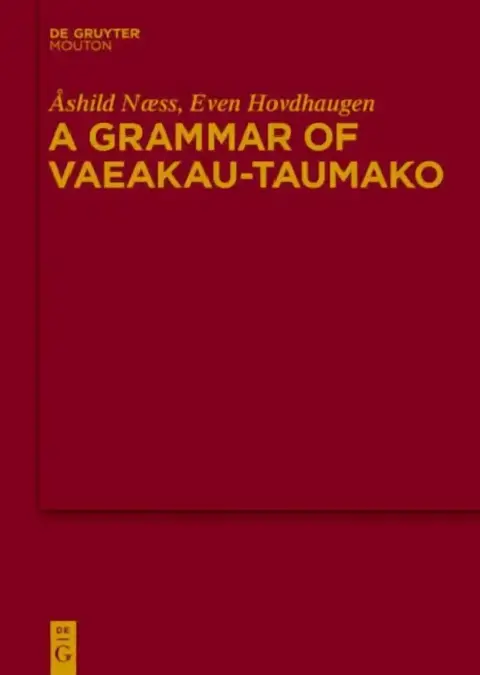 Cover of A Grammar of Vaeakau-Taumako