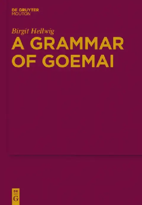 Cover of A Grammar of Goemai