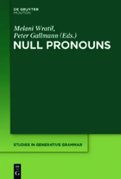Cover of Null Pronouns