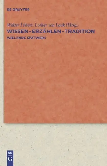 Cover of Wissen - Erzählen - Tradition