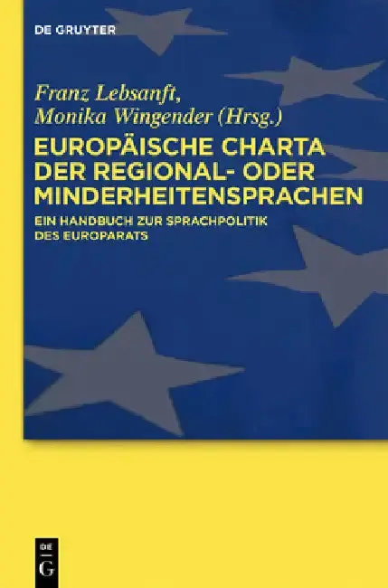 Cover of Europäische Charta der Regional- oder Minderheitensprachen