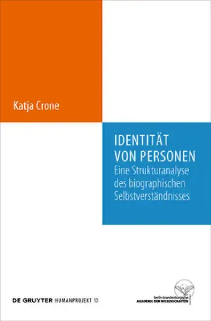Cover of Identität von Personen