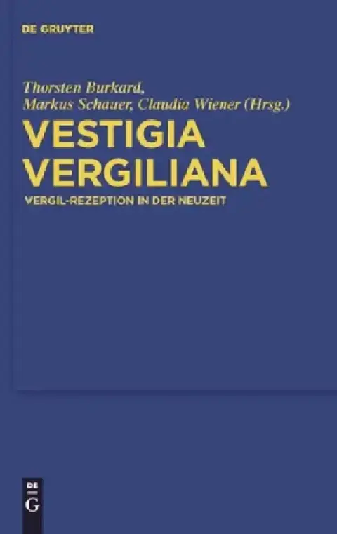 Cover of Vestigia Vergiliana