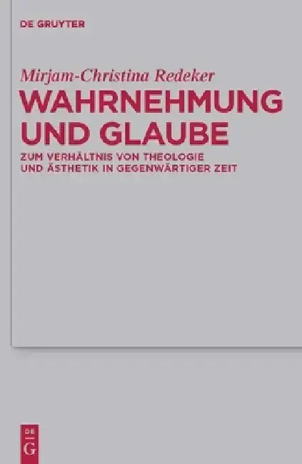 Cover of Wahrnehmung und Glaube