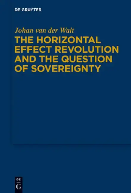 Cover of The Horizontal Effect Revolution and the Question of Sovereignty