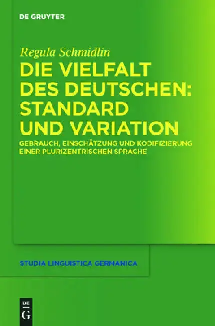 Cover of Die Vielfalt des Deutschen