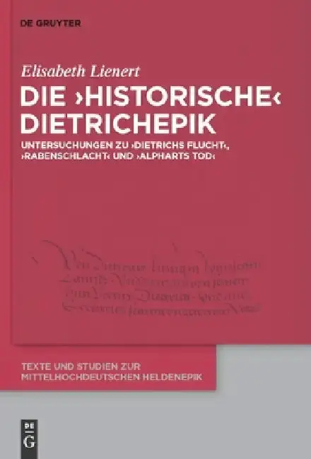 Cover of Die 'Historische' Dietrichepik