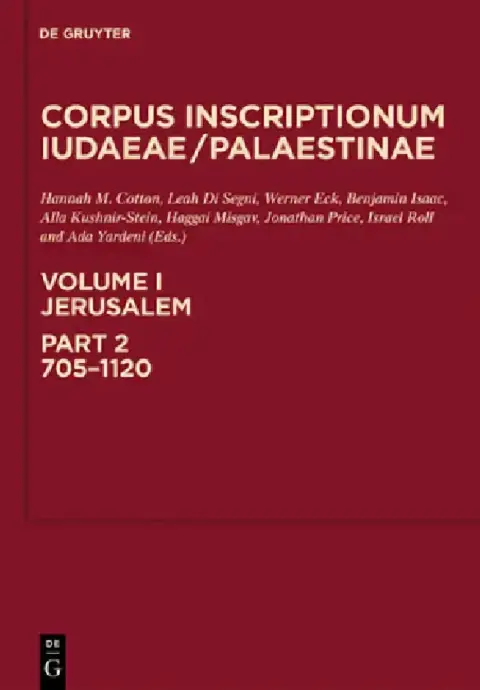 Cover of Jerusalem