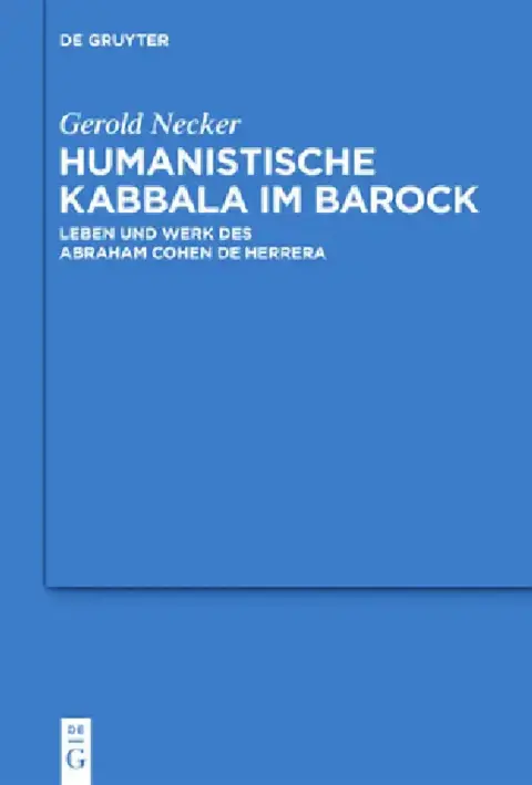 Cover of Humanistische Kabbala im Barock