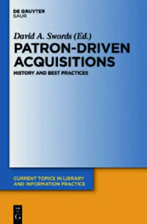 Cover of Patron-Driven Acquisitions