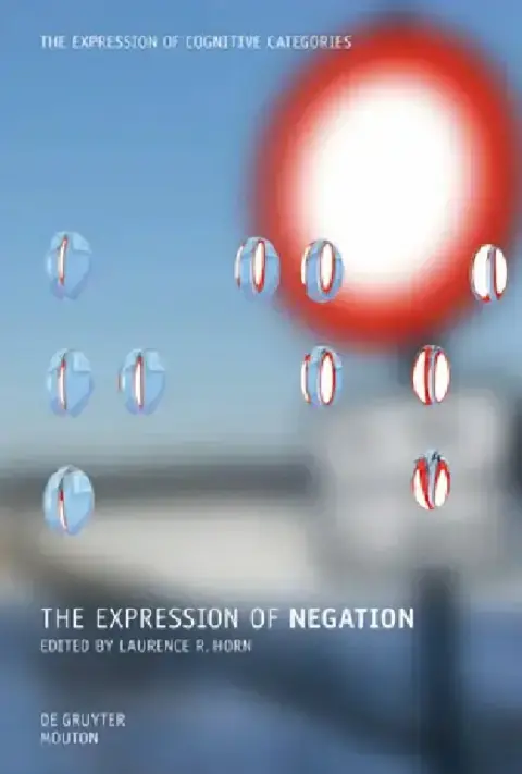 Cover of The Expression of Negation