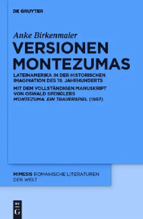 Cover of Versionen Montezumas