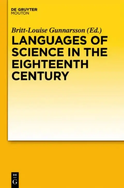 Cover of Languages of Science in the Eighteenth Century