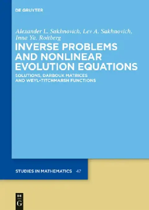 Cover of Inverse Problems and Nonlinear Evolution Equations